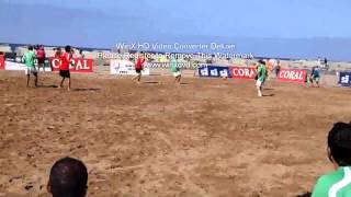 preview picture of video 'Bensil Futebol de Praia Calheta 2011'
