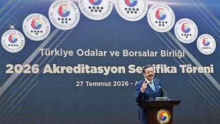 TOBB 2026 Akreditasyon Sertifika Töreni