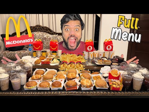 I ORDERED the entire McDonald's Menu | TOO EXPENSIVE !!!
