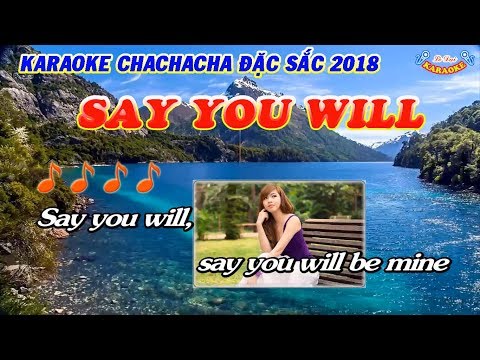 Karaoke Say You Will ll Nhạc Sống  Cha Cha Cha Nhạc Sống ll Hồng Thương