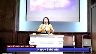 Sabbath Programs - May 1, 2021 (Mizo SDA Church, MD, USA)