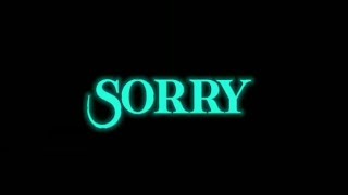 Sorry Sorry Bolun Haath Jodi Re  Sad Status  Black