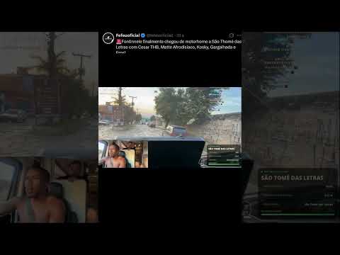 Fontinnele finalmente chegou de motorhome a São Thomé das Letras