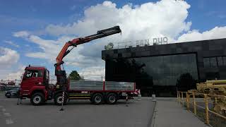 MAN TGS 35.480 8×6 Палфингер PK 50002 EH кран-товарно возило