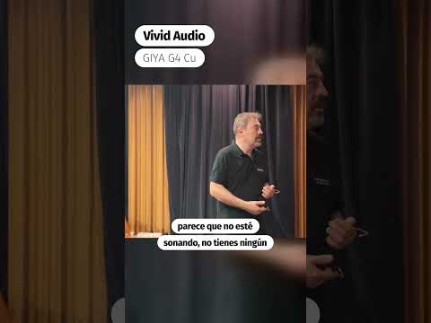 La caja de las Vivid Audio no es ni de madera ni de metal