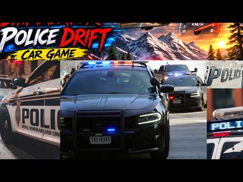 Police Drift Car Driving Simulator epi # 400 3D police petrol car crash chase game..