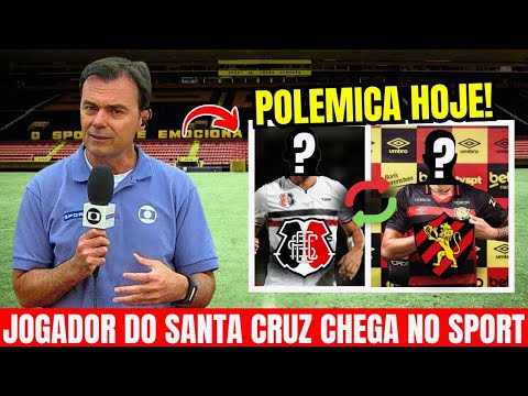 TRAIÇÃO NO RECIFE! Craque do SANTA CRUZ assina com o SPORT e revolta | notícias do Sport