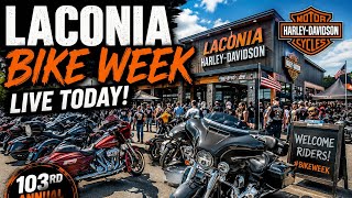Harley-Davidson Laconia Bike Week 2026! Bikes, Vendors & Rides. Apologies to for the pixelation. 