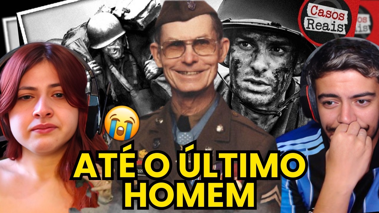 🥺ATÉ O ÚLTIMO HOMEM: A HISTÓRIA REAL DE DESMOND DOSS, O HOMEM QUE SALVOU 75 SOLDADOS SOZINHO | REACT