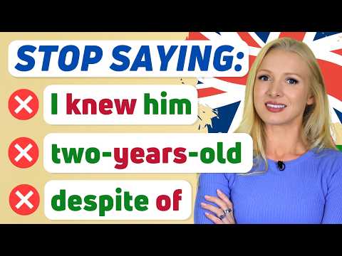 Are YOU Saying it WRONG? 5 Highly Common Mistakes in English