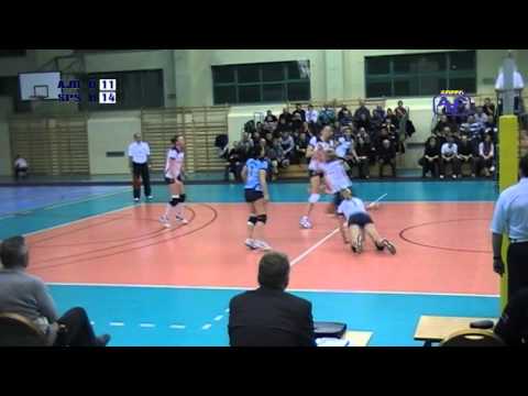 derby AJD Częstochowianka vs SPS AZS Politechnika Częstochowska set 1