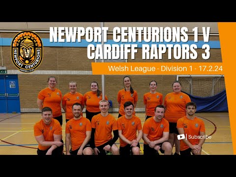 Newport Centurions 1 v Cardiff Raptors 3 - 17.2.24 - Highlights