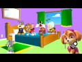 Five Little Tom And Jerry Paw Patrol Jumping On The Bed 5 Little Monkeys Jumping On The Bed