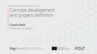 Concept development and project definition (Claudia Baldi)