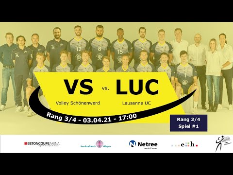 Volley Schönenwerd vs Lausanne UC, Rang 3/4 NLA 2020/21