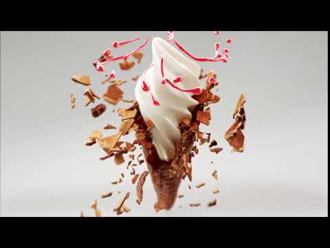 CGI Exploding Ice Cream Cone