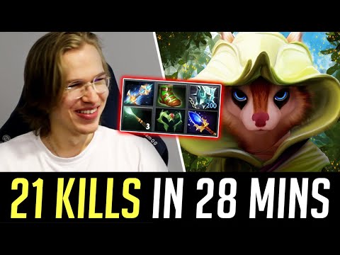 Topson made HOODWINK looks IMBA - 21 kills in just 28 mins DOTA 2
