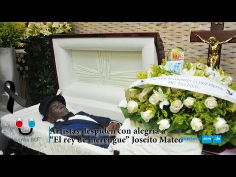 #GenteRD Artistas despiden con alegría a  “El rey de merengue” Joseíto Mateo