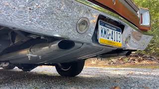 1969 Plymouth GTX Super Track Pac--Engine Start Up