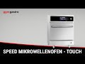 Commercial Speed oven touch – Impingement + microwave - 3.5 kW 230V - 80% faster cooking