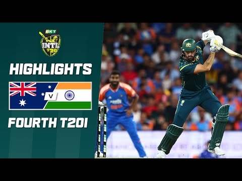 Australia v India 2025-26 | Fourth T20I