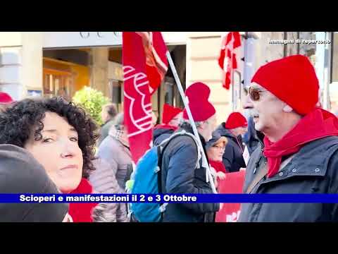 Strikes and demonstrations on October 2 and 3, 2025.