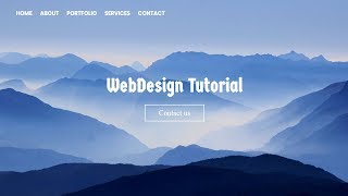 How to make a Website using HTML and CSS | Homepage Design
