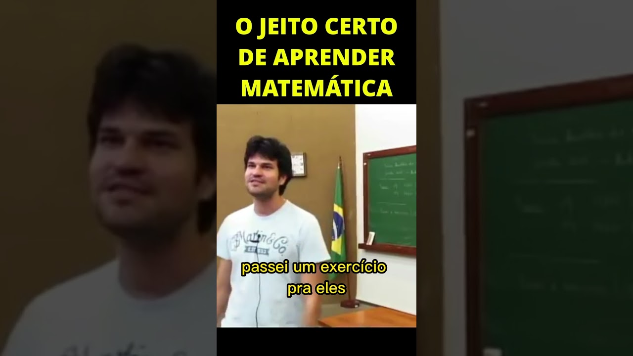 AS ETAPAS DO APRENDIZADO DE MATEMÁTICA | Emanuel Carneiro