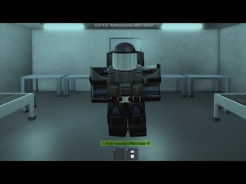 Roblox SCP-912 “Autonomous SWAT Armor” (Avatar Build)
