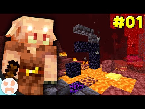 SURVIVAL... NETHER STYLE! | Minecraft 1.16 Nether Survival (Ep. 1)