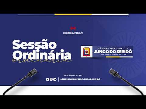 1ª SESSÃO ORDINÁRIA DO PODER LEGISLATIVOS DE JUNCO DO SERIDÓ-PB 2026