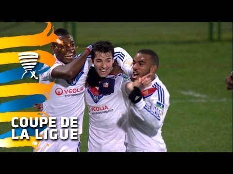 But Yoann GOURCUFF (24') - Olympique Lyonnais-Olympique de Marseille (2-1) - 15/01/14 - (OL-OM)