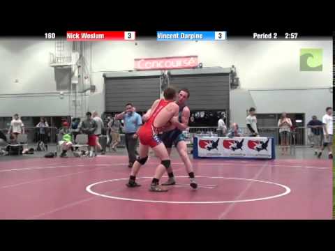 Men 160 - Nick Woslum vs. Vincent Darpino