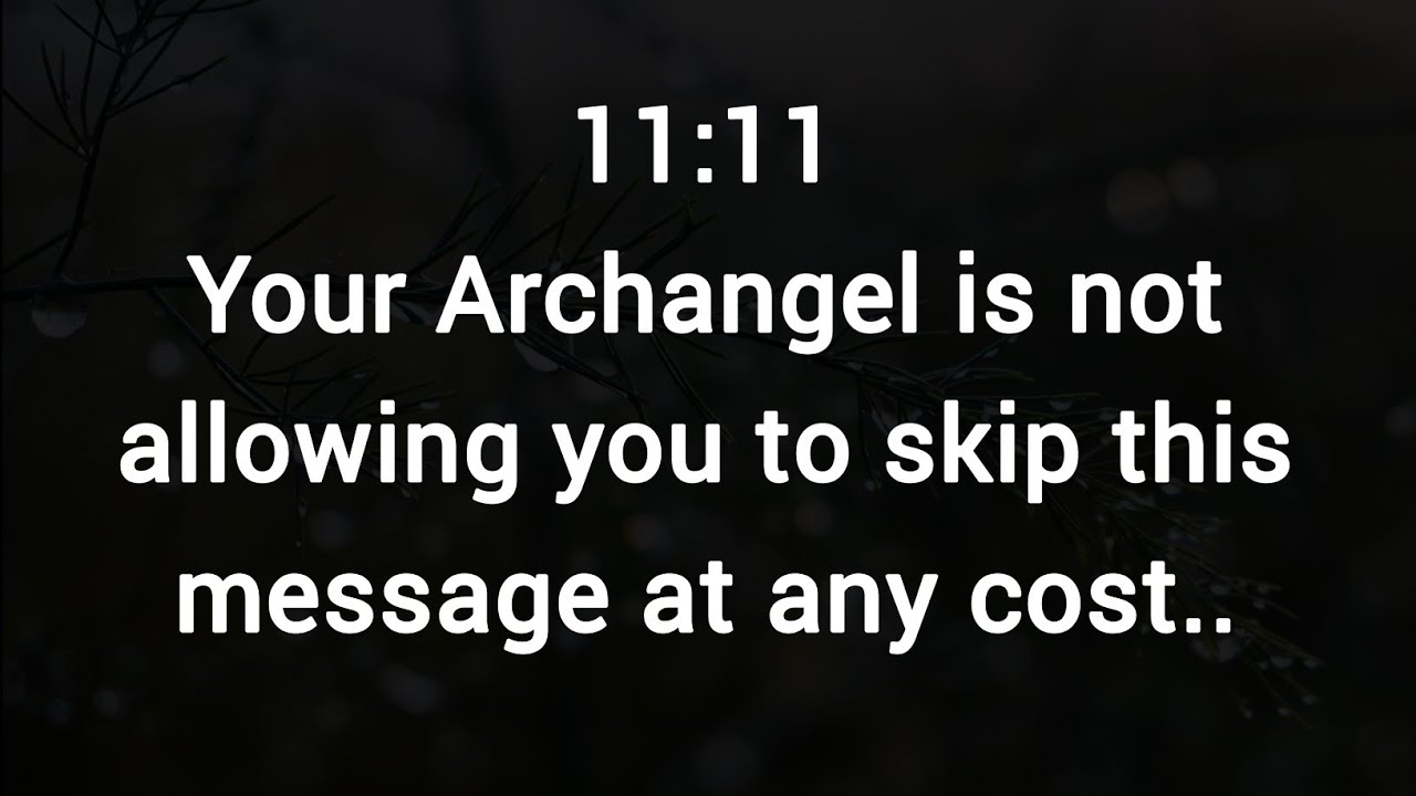 Your 🪽Archangel is not allowing you to skip this message at any cost.. it is only for you...