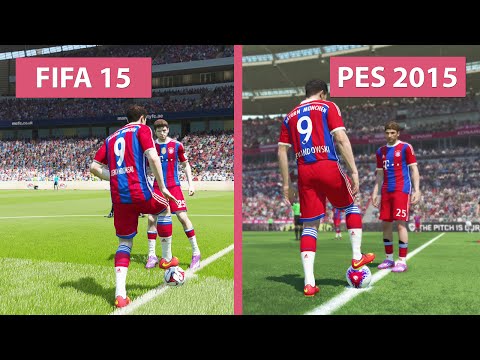 FIFA 15 vs. Pro Evolution Soccer 2015 Comparison