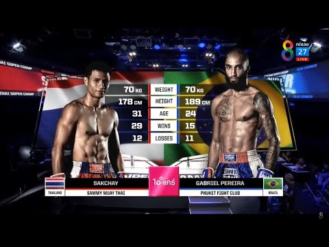 Gabriel Pereira - Phuket Fight Club VS Sakchay - SUPER CHAMP - 2021.03.14