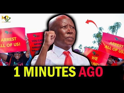 BREAKING: Thousands of EFF Supporters Sleep in the Streets for Julius Malema