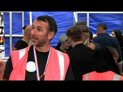 Raw Back Stage Footage of Sir Ian McKellen at Wigan Pride 2017
