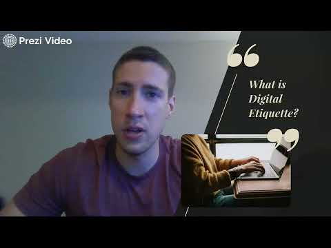 What is Digital Etiquette?