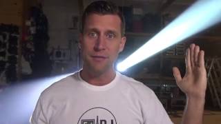 Video thumbnail for Chauvet DJ Intimidator Hybrid 140SR vs 90w LED moving head by djjermusic