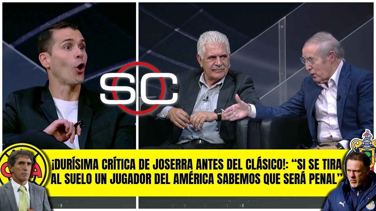 OJITO A LO QUE ADVIERTE JOSÉ RAMÓN: Chivas ganará a América si el árbitro lo permite | SportsCenter