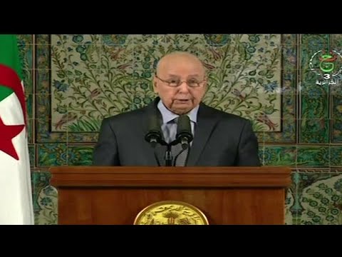 الجزائر بن صالح يدعو إلى حوار سياسي شامل لإخراج البلاد من الأزمة السياسية…