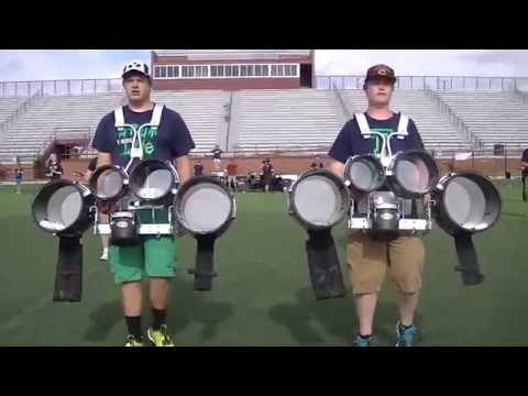 ThunderRidge Drumline - Battery - In The Field - 2014