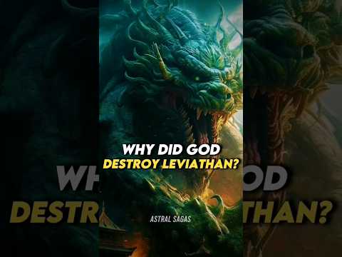 Why Did God Destroy LEVIATHAN?