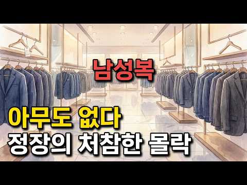 요즘 누가 정장 입어요 백화점서 쫓겨나는 남성복의 처참한 몰락
