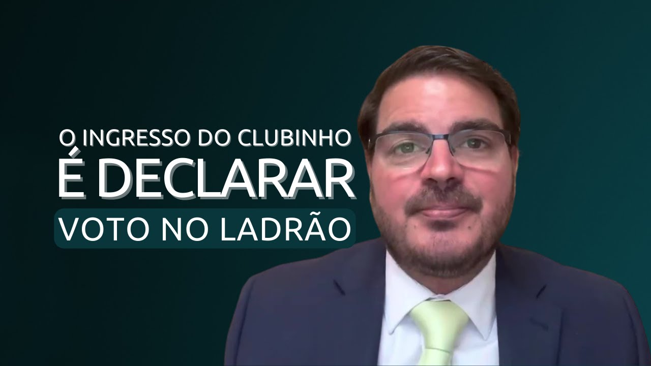 O pedágio para entrar no clubinho é defender o ladrão em praça pública
