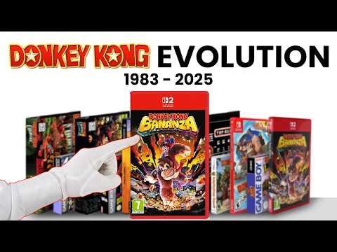 Unboxing Donkey Kong Games (1983-2025 Evolution + Gameplay)