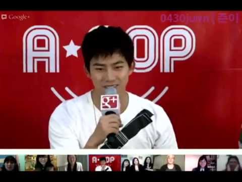 [LQ] 130313 2PM Google+ Hangout - Taec Blabbering Away