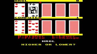 Play Your Cards Right for the BBC Micro