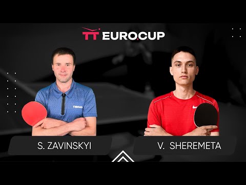 13:15 Serhii Zavinskyi - Vladyslav-Ivan Sheremeta 18.06.2024 | Table Tennis TT Euro.Cup Ukraine  3